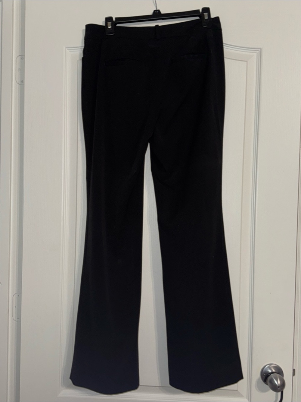 White House Black Market Women's Black Boot Cut Dress Pants